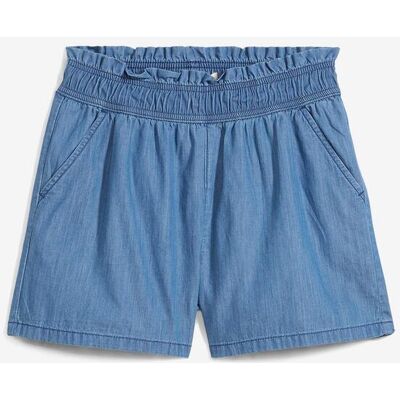 bonprix Schlupf-Shorts aus reiner Baumwolleblau 164Mädchen bonprix Schlupf-Shorts aus reiner Baumwolleblau 164Mädchen