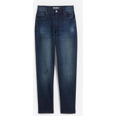 bonprix Loose-Fit-Stretch-Jeans mit verstellbarem Bund, Straightblau 164Knaben bonprix Loose-Fit-Stretch-Jeans mit verstellbarem Bund, Straightblau 164Knaben