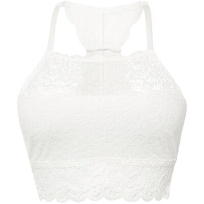 bonprix Racerback Bustierweiß 32Damen bonprix Racerback Bustierweiß 32Damen