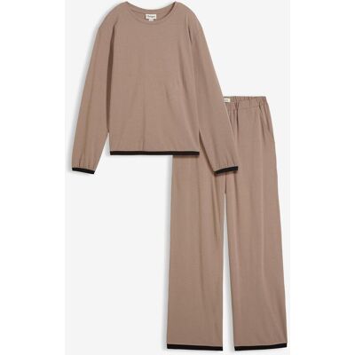 bonprix Baumwoll - Jogginganzug (2-tlg. Set)braun 52Damen bonprix Baumwoll - Jogginganzug (2-tlg. Set)braun 52Damen