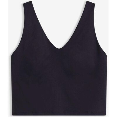 bonprix Sport-BH Top mit mittlerem Halt und baumwollartigem Griffschwarz 2Damen bonprix Sport-BH Top mit mittlerem Halt und baumwollartigem Griffschwarz 2Damen