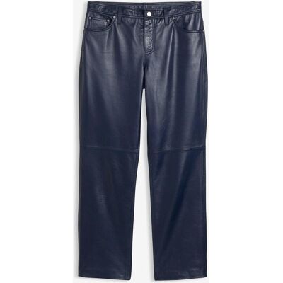 bonprix Lammnappa-Lederhoseblau 48Damen bonprix Lammnappa-Lederhoseblau 48Damen