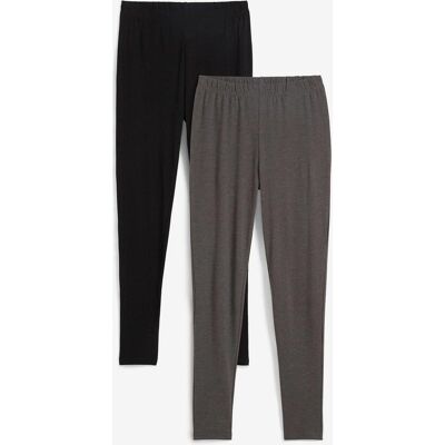 bonprix Leggings (2er Pack)grau 32Damen bonprix Leggings (2er Pack)grau 32Damen