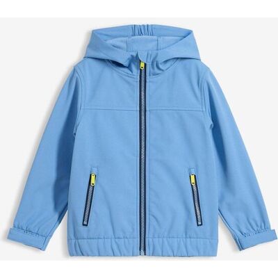 bonprix Wind- und wasserabweisende Softshelljacke mit Kapuzeblau 128Knaben bonprix Wind- und wasserabweisende Softshelljacke mit Kapuzeblau 128Knaben