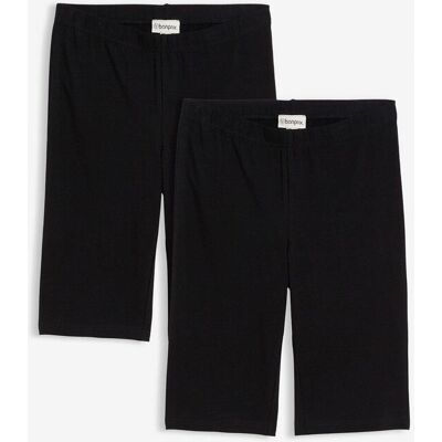 bonprix Lange Radlerhose (2er Pack)schwarz 44Damen bonprix Lange Radlerhose (2er Pack)schwarz 44Damen