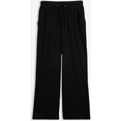 bonprix Jogginghose aus Baumwoll-Mixschwarz 56Damen bonprix Jogginghose aus Baumwoll-Mixschwarz 56Damen
