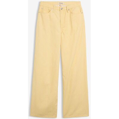 bonprix Twillhose aus reiner Baumwollegelb 50Damen bonprix Twillhose aus reiner Baumwollegelb 50Damen