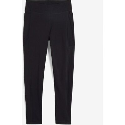 bonprix Ultrasofte Sport-Leggings mit seitlichen Taschen, knöchelfreischwarz 40Damen bonprix Ultrasofte Sport-Leggings mit seitlichen Taschen, knöchelfreischwarz 40Damen