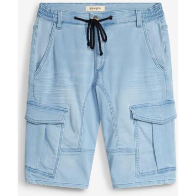 bonprix Sweatjeans-Bermuda in Regular-Fitblau 48Herren bonprix Sweatjeans-Bermuda in Regular-Fitblau 48Herren
