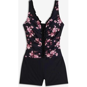 bonprix Light Shape-Badeanzug mit Beinschwarz 48Damen bonprix Light Shape-Badeanzug mit Beinschwarz 48Damen