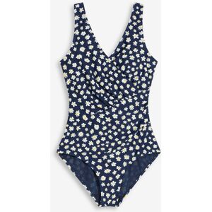 bonprix Medium Shape-Badeanzug in Wickel-Optikblau 44Damen bonprix Medium Shape-Badeanzug in Wickel-Optikblau 44Damen