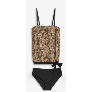 bonprix Oversize Tankini mit abnehmbaren Trägern (2-tlg.Set)beige 42Damen bonprix Oversize Tankini mit abnehmbaren Trägern (2-tlg.Set)beige 42Damen