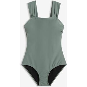 bonprix Medium Shape-Badeanzug mit breiten Trägerngrün 38Damen bonprix Medium Shape-Badeanzug mit breiten Trägerngrün 38Damen