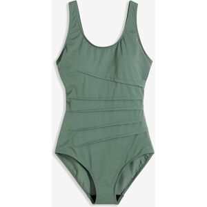 bonprix Light Shape-Badeanzug mit Zierfaltengrün 48Damen bonprix Light Shape-Badeanzug mit Zierfaltengrün 48Damen