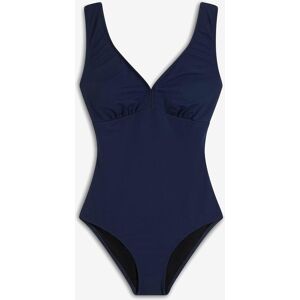 bonprix Medium Shape-Badeanzug mit V-Ausschnittblau 38Damen bonprix Medium Shape-Badeanzug mit V-Ausschnittblau 38Damen
