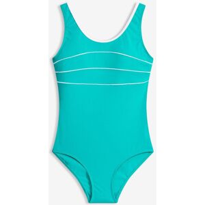 bonprix Badeanzug mit Ziernähtengrün 42Damen bonprix Badeanzug mit Ziernähtengrün 42Damen