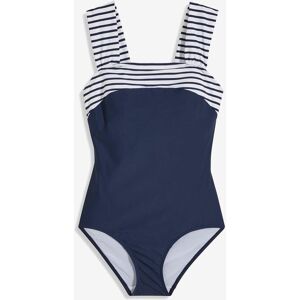 bonprix Medium Shape-Badeanzug mit breiten Trägernblau 38Damen bonprix Medium Shape-Badeanzug mit breiten Trägernblau 38Damen
