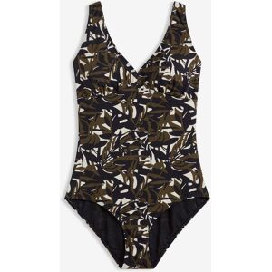 bonprix Medium Shape-Badeanzug mit V-Ausschnittschwarz 40Damen bonprix Medium Shape-Badeanzug mit V-Ausschnittschwarz 40Damen