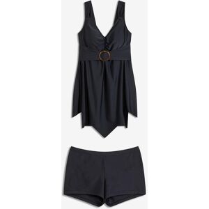 bonprix Long-Tankini mit breiten Trägern (2-tlg.Set)schwarz 42Damen bonprix Long-Tankini mit breiten Trägern (2-tlg.Set)schwarz 42Damen