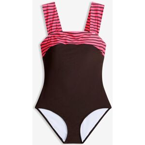 bonprix Medium Shape-Badeanzug mit breiten Trägernbraun 52Damen bonprix Medium Shape-Badeanzug mit breiten Trägernbraun 52Damen