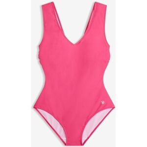 bonprix Medium Shape-Badeanzug mit V-Ausschnittpink 46Damen bonprix Medium Shape-Badeanzug mit V-Ausschnittpink 46Damen