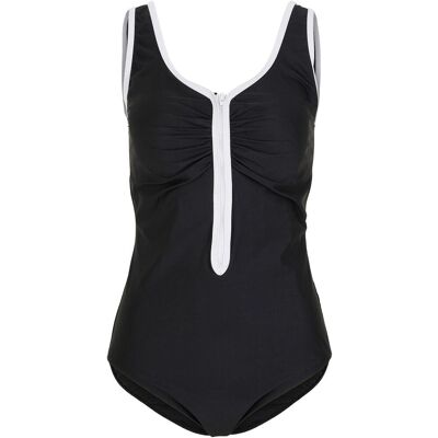 bonprix Light Shape Badeanzug mit Reißverschlussschwarz 44Damen bonprix Light Shape Badeanzug mit Reißverschlussschwarz 44Damen