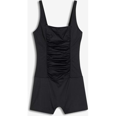 bonprix Badeanzug mit Beinschwarz 40Damen bonprix Badeanzug mit Beinschwarz 40Damen