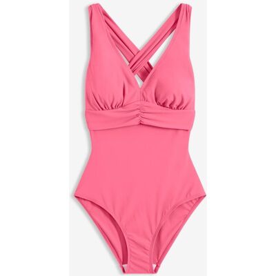 bonprix Light Shape-Badeanzug mit gekreuzten Trägernpink 46Damen bonprix Light Shape-Badeanzug mit gekreuzten Trägernpink 46Damen