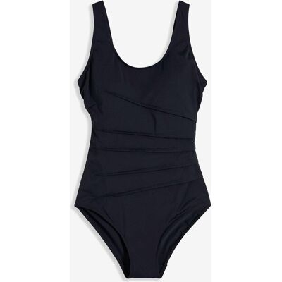 bonprix Light Shape-Badeanzug mit Zierfaltenschwarz 54Damen bonprix Light Shape-Badeanzug mit Zierfaltenschwarz 54Damen