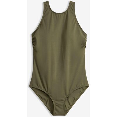 bonprix Badeanzug mit tiefem Rückenausschnittgrün 46Damen bonprix Badeanzug mit tiefem Rückenausschnittgrün 46Damen
