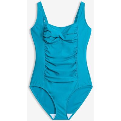 bonprix Medium Shape-Badeanzug mit Wickeloptikblau 40Damen bonprix Medium Shape-Badeanzug mit Wickeloptikblau 40Damen