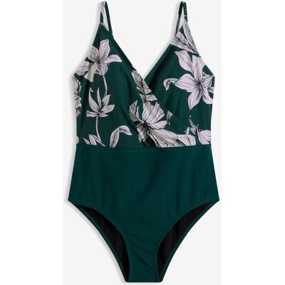 bonprix Light Shape-Badeanzug mit V-Ausschnittgrün 38Damen bonprix Light Shape-Badeanzug mit V-Ausschnittgrün 38Damen