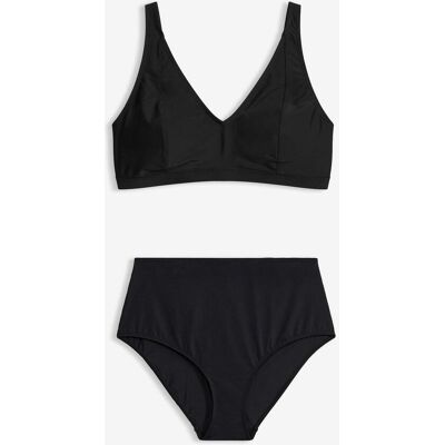 bonprix Bikini mit V-Ausschnitt (2-tlg.Set)schwarz 42Damen bonprix Bikini mit V-Ausschnitt (2-tlg.Set)schwarz 42Damen