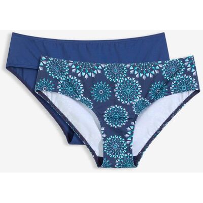 bonprix Bikinihose (2er Pack)blau 52Damen bonprix Bikinihose (2er Pack)blau 52Damen