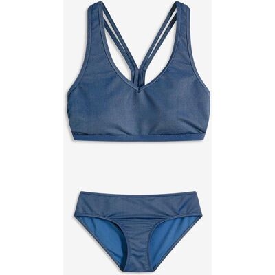 bonprix Bustier-Bikini in Jeansoptik(2-tlg.Set)blau 42Damen bonprix Bustier-Bikini in Jeansoptik(2-tlg.Set)blau 42Damen