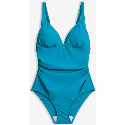 bonprix Light Shape-Badeanzug mit V-Ausschnittblau 42Damen bonprix Light Shape-Badeanzug mit V-Ausschnittblau 42Damen