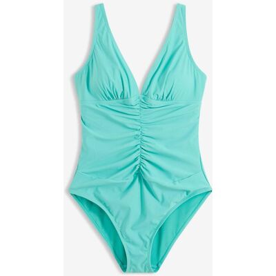 bonprix Light Shape-Badeanzug mit Raffungblau 40Damen bonprix Light Shape-Badeanzug mit Raffungblau 40Damen