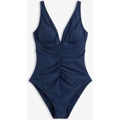 bonprix Light Shape-Badeanzug mit Raffungblau 36Damen bonprix Light Shape-Badeanzug mit Raffungblau 36Damen