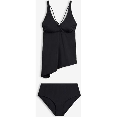 bonprix Tankini mit Ringdetail (2-tlg.Set)schwarz 38Damen bonprix Tankini mit Ringdetail (2-tlg.Set)schwarz 38Damen