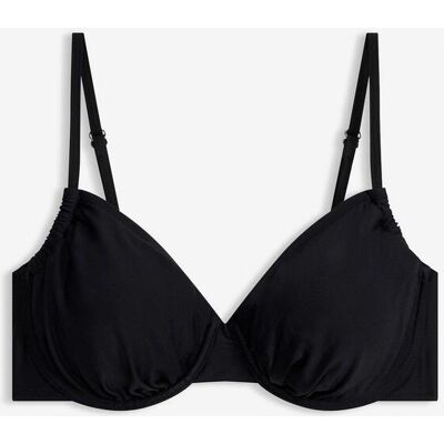bonprix Bügel-Bikinioberteil mit seitlicher Raffungschwarz 75Damen bonprix Bügel-Bikinioberteil mit seitlicher Raffungschwarz 75Damen