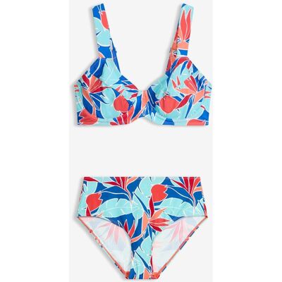bonprix Minimizer-Bikini (2-tlg.Set) mit breiten Trägernblau 44Damen bonprix Minimizer-Bikini (2-tlg.Set) mit breiten Trägernblau 44Damen