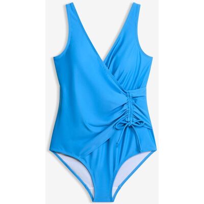 bonprix Light Shape-Badeanzug mit Raffungblau 46Damen bonprix Light Shape-Badeanzug mit Raffungblau 46Damen