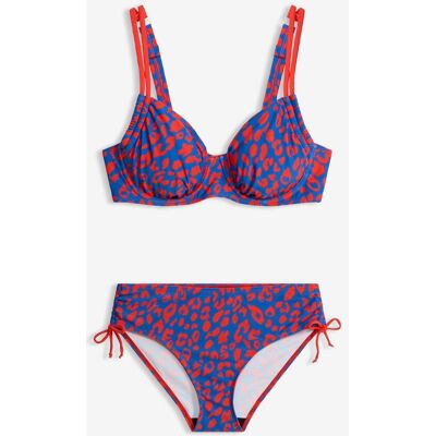 bonprix Bügel-Bikini mit Bindebändern (2-tlg. Set)blau 50Damen bonprix Bügel-Bikini mit Bindebändern (2-tlg. Set)blau 50Damen