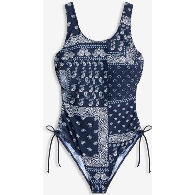 bonprix Light Shape-Badeanzug mit seitlicher Raffungblau 40Damen bonprix Light Shape-Badeanzug mit seitlicher Raffungblau 40Damen