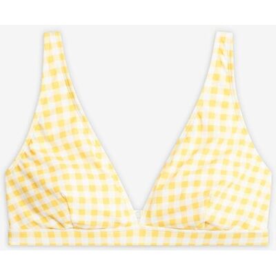 bonprix Bikinioberteil im kariertem Designweiß 40Damen bonprix Bikinioberteil im kariertem Designweiß 40Damen