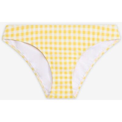 bonprix Bikinihose im kariertem Designweiß 40Damen bonprix Bikinihose im kariertem Designweiß 40Damen