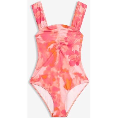 bonprix Bandeau-Badeanzug mit breiten Trägernrot 46Damen bonprix Bandeau-Badeanzug mit breiten Trägernrot 46Damen