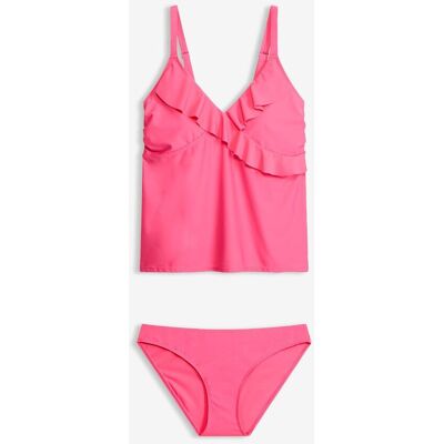 bonprix Tankini (2-tlg.Set) mit Volantspink 48Damen bonprix Tankini (2-tlg.Set) mit Volantspink 48Damen