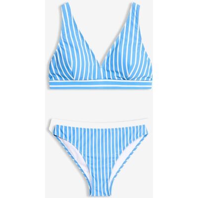 bonprix Bustier-Bikini mit V-Ausschnitt (2-tlg.Set)blau 42Damen bonprix Bustier-Bikini mit V-Ausschnitt (2-tlg.Set)blau 42Damen