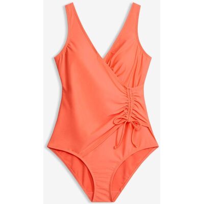 bonprix Light Shape-Badeanzug mit Raffungorange 56Damen bonprix Light Shape-Badeanzug mit Raffungorange 56Damen